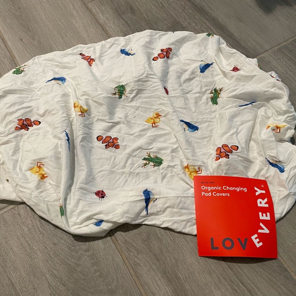Lovevery Animal Changing Pad Cover